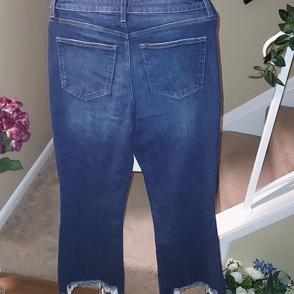 No boundaries junior's cropped flare jean size 11 new - Picture 9 of 12